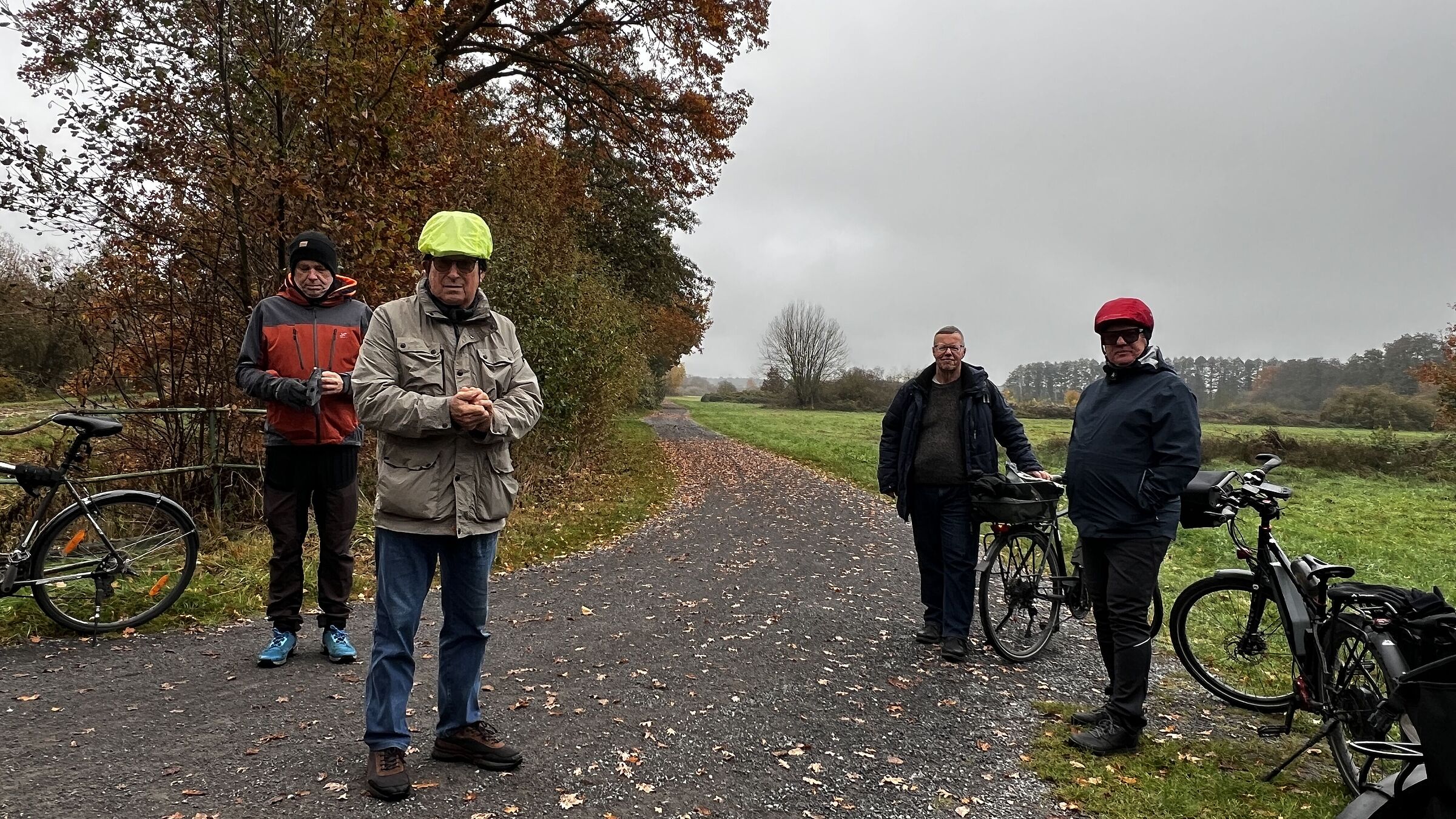 Rast kurz vor dem Vogeldamm