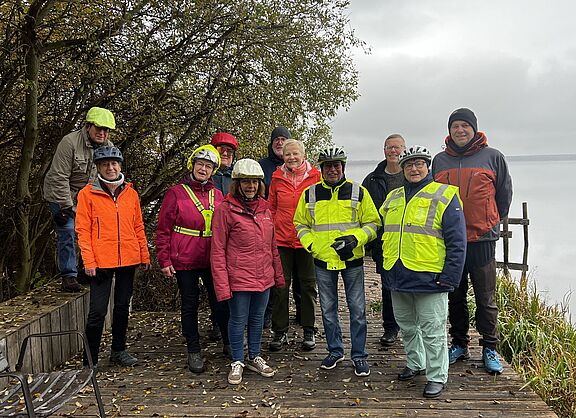 Am Steg bei der Alten Moorhütte, Steinhuder Meer