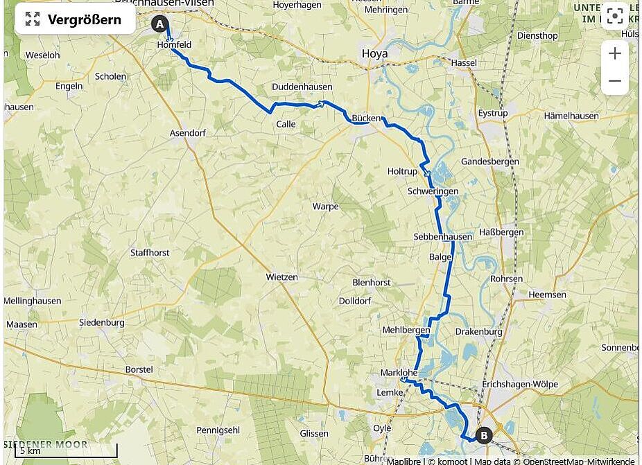 3te Etappe_ADFC Mehrtagestour_Von Bruchhausen-Vilsen nach Nienburg 3te Etappe_ADFC Mehrtagestour_Von Bruchhausen-Vilsen nach Nienburg