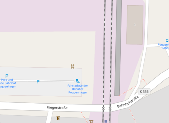 Fahrradservicestation Poggenhagen, Fliegerstr.