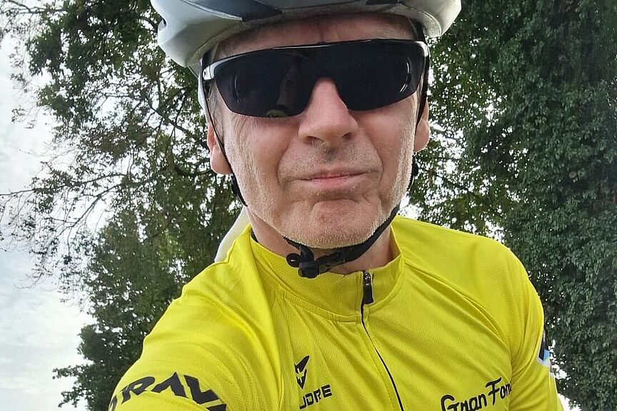 Tom Borchardt (Ausschnitt) Tom Borchardt auf Tour