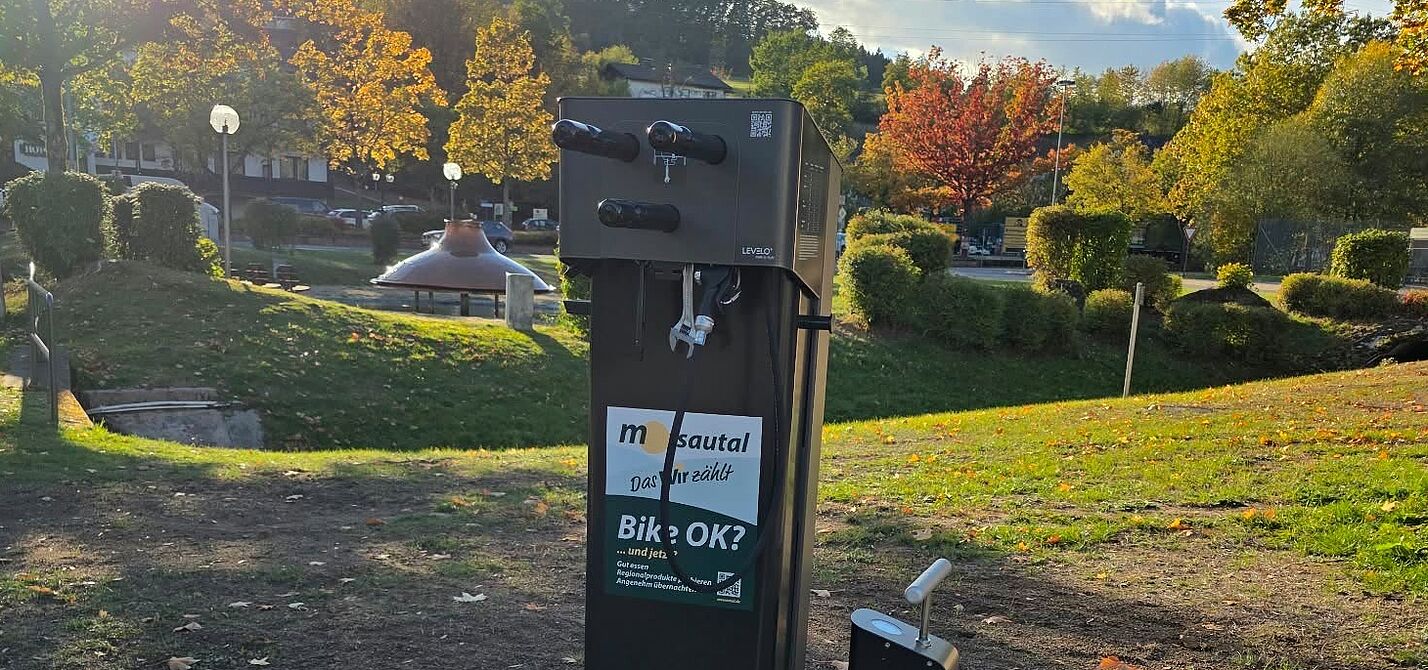 Reparaturstation in Ober-Mossau